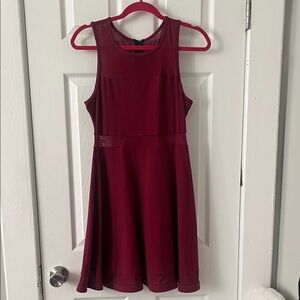 Express Rich Burgundy Top
